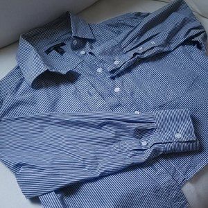 Banana Republic Boxy Cropped Shirt